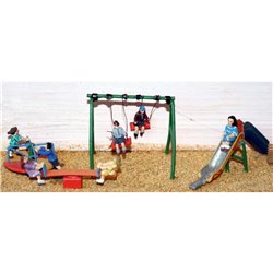 Childrens Playground scene - Unpainted
