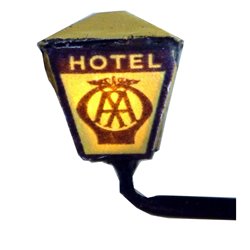Illuminated 'AA or RAC Hotel' Sign - Unpainted