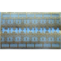 Ornate 'Cast Iron' Fencing (stately Home) - Unpainted