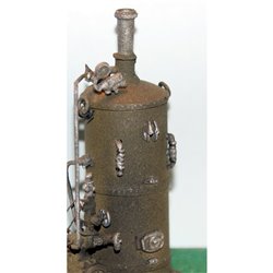 Vertical Boiler (OO scale 1/76th) - Unpainted