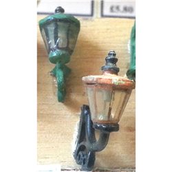 Octagonal Wall Lamps x 4 - Unpainted