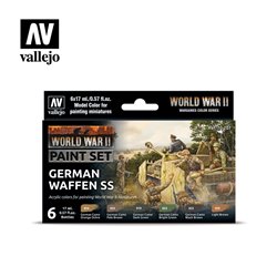 Vallejo Model Color Set - WWII German Waffen SS (6)