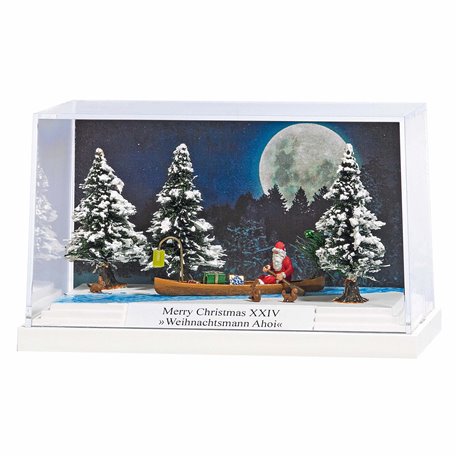 Christmas mini diorama XXIV "Ahoy Santa Claus!"