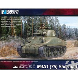 M4A1 Sherman (75) - 1/56 scale plastic kit