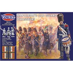 Napoleon's French Old Guard Chasseurs (x60) - 28mm