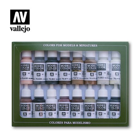 AV Vallejo Model Color Set - Equestrian Colors (x16)