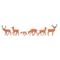 Red Deer (6) Figure Set