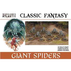 Giant Spiders - hard plastic 28mm figures