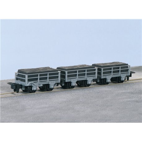 00-9 FR 2 Ton Slate Wagon Unbraked x 2 Braked x 1