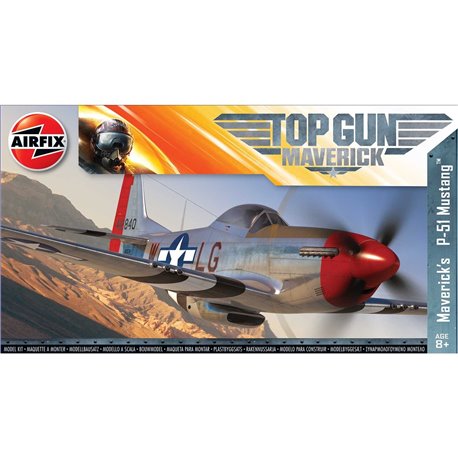 Top Gun Maverick P-51D Mustang - 1:72