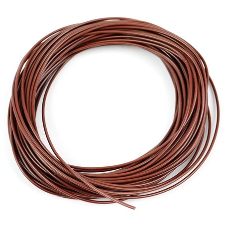 Wire Brown 7 x 0.2mm 10 Metres
