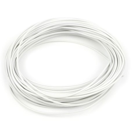 Wire White 7 x 0.2mm 10 Metres