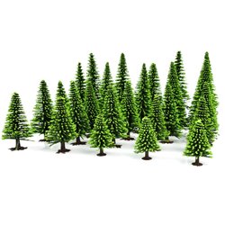 25 Spruce Trees