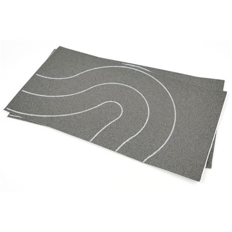 68mm Wide Universal Curves for Tarmac Road (2)