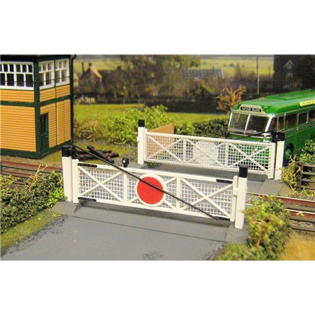 Fordhampton Single Track Level Crossing Plastic Kit