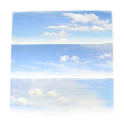 Small Cloudy Sky Backscene - 6 x 54 in. (1372 x 152mm)