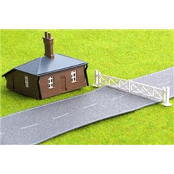 Level Crossing Gates and Keepers Cottage