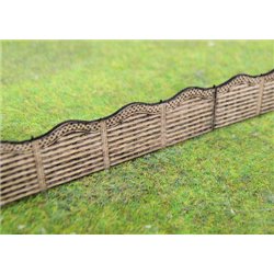 Laser Cut Kit - Wooden Fencing with Lattice