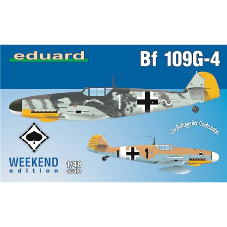 Bf 109G-4 Eduard Kit 1:48 Weekend
