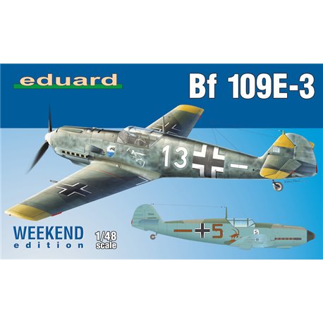 Bf 109E-3 Eduard Kit 1:48 Weekend