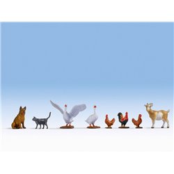 Farm Animals (8) Figure Set