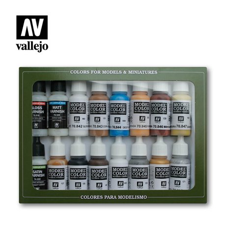 AV Vallejo Model Color Set - Folkstone Specialist (x16)