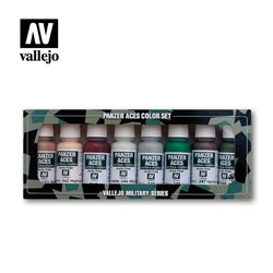 AV Vallejo Model Color Set - Panzer Aces No.6 (x8)