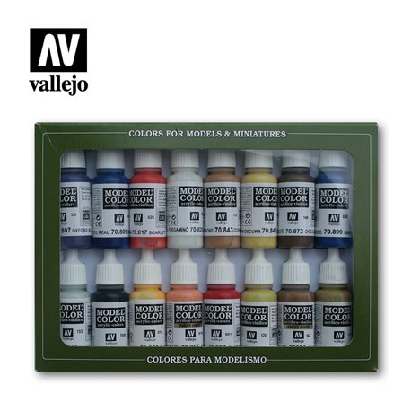 AV Vallejo Model Color Set - American Colonial (x16)
