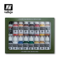 Vallejo Model Color Acrylic Paint Set - American Revolution (x16)
