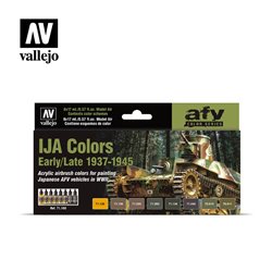 Vallejo Model Air Acrylic Paint Set - Imperial Japanese Army (IJA)