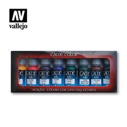 Vallejo Game Color Acrylic Paint Set - Games Ink (x8)