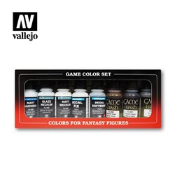 Auxiliary Acrylic Paint Set - 8 x 17ml 