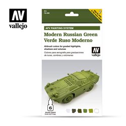 Armour Acrylic Paint Set - AFV Modern Russian Green