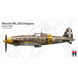 Macchi C.202 Folgore Russia 1942 (ex Hasegawa) - 1:72 scale