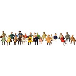 Seated Persons (36) Figure Set