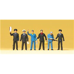 French Railway Personnel (6) Exclusive Figure Set