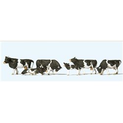 Black/White Cows (6) Exclusive Figure Set