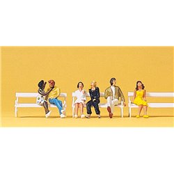 Seated Couples (3x2) Exclusive Figure Set