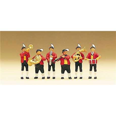 Tyrolean Band in National Costume (6) Exclusive Figure Set