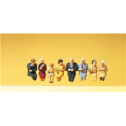 Seated Passengers Diners (6) Exclusive Figure Set