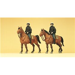 American Police on Horseback (2) Exclusive Figure Set