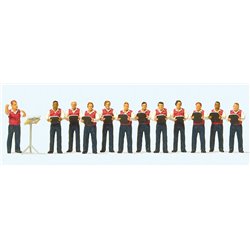 Male Choir (11) and Conductor Exclusive Figure Set