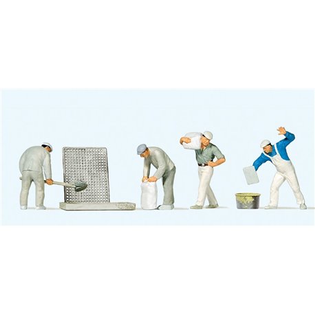 Plasterers (4) Exclusive Figure Set