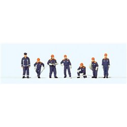 Fire Brigade Cadets (7) Exclusive Figure Set