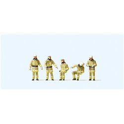 Firemen Beige Uniform at F/Engine (5) Exclusive Figure Set