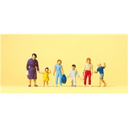Woman and Children (5) Standard Figure Set
