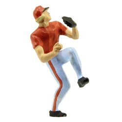 Baseball Pitcher Figure