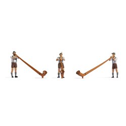 Alpine Horn Players (3) Figure Set
