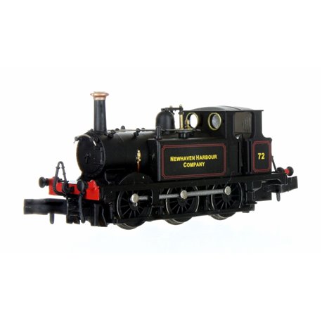 N Gauge Terrier A1X No.72 Newhaven Harbour Company Lined Black