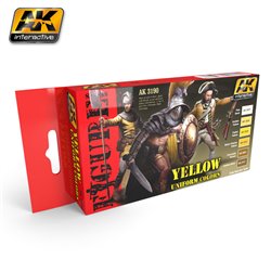 AK Interactive Set Yellow Uniform Colours